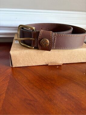 Browning Brown Leather Belt